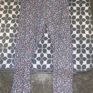 Carters floral leggings size 3t